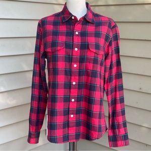 Bonobos Slim Fit Plaid Flannel Shirt Men’s Medium